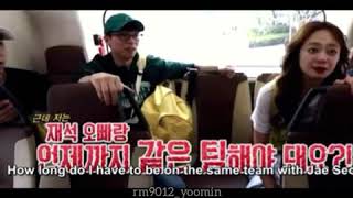 Yoo Jae Suk vs Jeon So Min | Funny Moments part 2