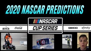 2020 NASCAR Predictions