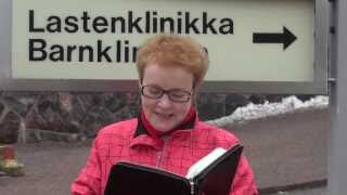 Pirkko lasten klinikkalla