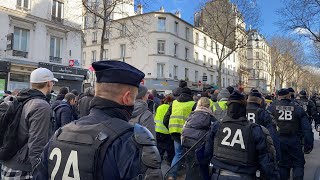 Nouvelle mobilisation contre le #PassVaccinal et les mesures sanitaires à Paris