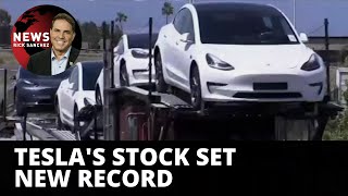 Something weird going on with Tesla’s stock