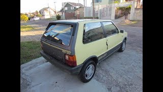 Fiat Uno 1 6R 1991, veiculo ficou guardado por 20 anos - Kaled Auto Parts
