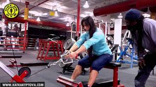 Charles Glass and Katka Kyptova (lats and shoulders)