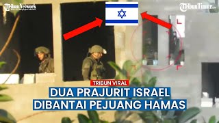 Pejuang Brigade Al-Qassam Luncurkan Mortir ke Bangunan Tempat Tentara Israel Bernaung