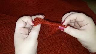 Экспресс МК: как я закрываю петли / как сшиваю изделие