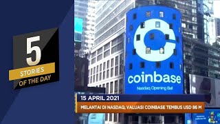 Ambisi Jokowi, Ekonomi Indonesia Q2-2021 Melesat 7%, Hingga Valuasi Coinbase Tembus USD 86 M