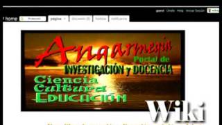 Ttutorial: Abrir una página en la Wiki Angarmegia
