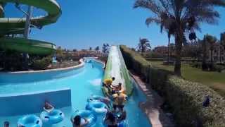 Der Aqua Park im Hotel Titanic Beach Spa & Aqua Park in Hurghada