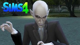Симс 4: Вампиры - КАК СТАТЬ ВАМПИРОМ #1