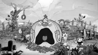 Cuphead: Botanic Panic with Black & White filter and Vintage Audio mode (A+)