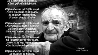 ”Câţi mai avem părinţi în viaţă” - poezie Teodor Groza