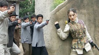 中計了！國軍女特工被數十日軍追擊，危急時刻2名戰友趕到，聯手全部反殺！ ️ 抗日