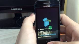 Как установить CWM 6  на Samsung Galaxy Ace