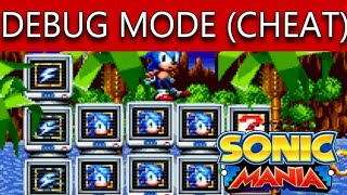 (SONIC MANIA) COMO ATIVAR O DEBUG MODE