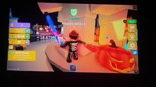 Okay this is the update of Saber simulator they added pets