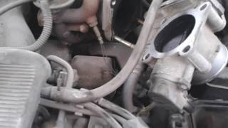 Чистка дроссельной заслонки Toyota Camry