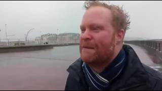 STORM DORIS: Rob Stocks live from Blackpool promenade