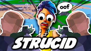 Trying out Strucid: The Ultimate Roblox Fortnite....