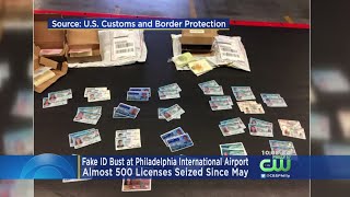 Feds Seize Nearly 500 Fake Driver's Licenses At Philly Airport