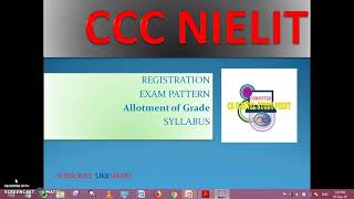 ccc nielit syllabus 2019