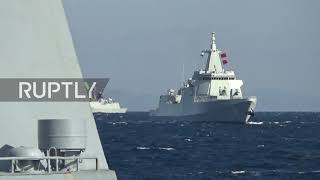 At Sea: Russia and China hold first joint naval patrol in western Pacific