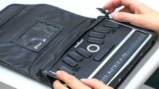 CCVIP demonstrates the BrailleNote Apex, part 2