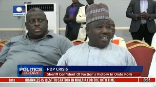 PDP Crisis: Sheriff Confident Of Faction's Victory In Ondo Polls