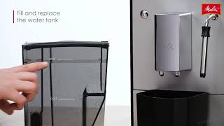 Как запустить программу чистки от масел в кофемашине Melitta Caffeo® Solo® & Milk