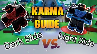 Most Effective Way To Gain Karma! - ROBLOX (⚡ Ninja Legends)
