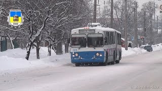 Черкасский троллейбус- Январь 2019
