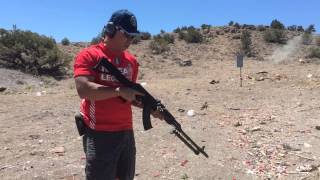 Romanian AES-10b RPK with Bumpski VS AR500 STEEL