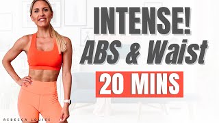 INTENSE Abs & Waist (20 mins) AT HOME WORKOUT