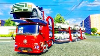 Mercedes Antos Car Carrier ETS2 (Euro Truck Simulator 2)