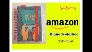Back to School Amazon #2 Unboxing Diario Scolastico 2019