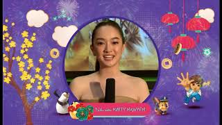 Nghệ sĩ chúc xuân - diễn viên Kaity Nguyễn | YouTV