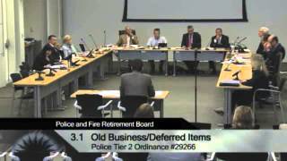 San Jose Police and Fire Retirement Board Meeting