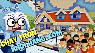 Chạy trốn khỏi những người hàng xóm kỳ dị trong Mini World | Mini Game | Meowpeo