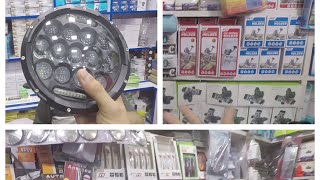 kashmiri gate car accessories market | car door visor | car led headlights | car charger | parts 2
