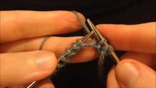 Long Tail Alternating Invisible Cast-On for 1x1 Rib