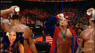 WWE Raw Milk w/ Kurt Angle & Street Profits