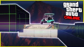 ДА КАК ТУТ ПРОЕХАТЬ!? АДСКИЙ СКИЛТЕСТ НА ГОЛЬФ-МАШИНЕ В GTA V ONLINE | #5