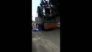 Manjalpur Na Raja Ganpati Aagman Sound Check Demo Ilu Ilu Sound System Roadshow Setup DJ Bachan