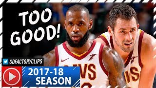 LeBron James & Kevin Love Full Highlights vs Mavericks (2017.11.11) - 29 Pts for Love, CLUTCH LBJ!