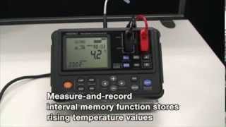 Portable Resistance Testing | Resistance Meter RM3548 | Hioki