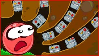 ПОДРЫВНИКИ - Квадраты зажали КРАСНЫЙ ШАРИК ! новая веселая игра ! Мультик   !