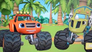 Blaze hurries for help #Вспыш на английском #BlazeEnglish