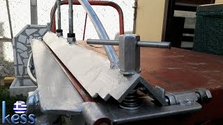 Sheet Metal Bender Brake DIY Fully Modified