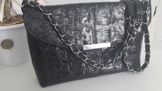 КАК СШИТЬ МАЛЕНЬКУЮ СУМОЧКУ НА ВЕСНУ