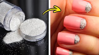 BRILLIANT NAIL DESIGNS AND HACKS FOR BEGINNERS