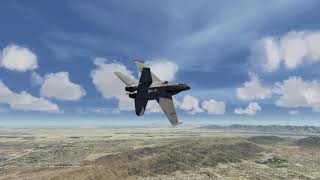 Aerofly FS 2 - F/A-18C Hornet in Luke AFB & Phoenix Skies
